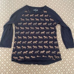 Crewcuts Gold Zebra Long-sleeve Shirt